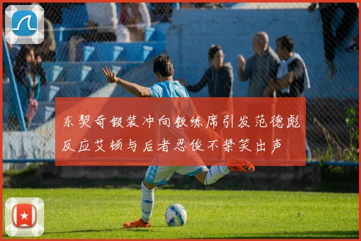 东契奇假装冲向教练席引发范德彪反应艾顿与后者忍俊不禁笑出声